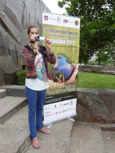 The author arriving at FIAGORA